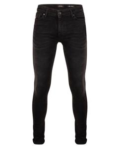 Rellix Jongens jeansbroek Xyan skinny - Zwart denim