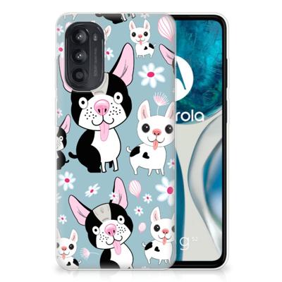 Motorola Moto G52/G82 | TPU Hoesje | Hondjes