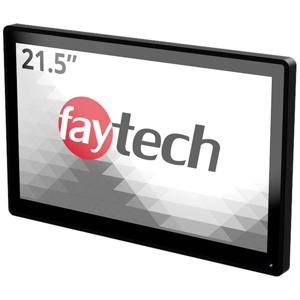 Faytech FT215TMCAPOB Touchscreen monitor Energielabel: G (A - G) 54.6 cm (21.5 inch) 1920 x 1080 Pixel 16:9 1.5 ms HDMI, DisplayPort, VGA, USB-B, Audio-Line-in