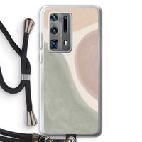 Geo #6: Huawei P40 Pro Plus Transparant Hoesje met koord
