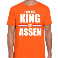 I am the King of Assen Koningsdag t-shirt oranje voor heren