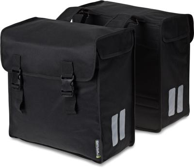 Basil mara 3xl dubbele fietstas zwart