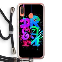 Dream: Samsung Galaxy A20e Transparant Hoesje met koord