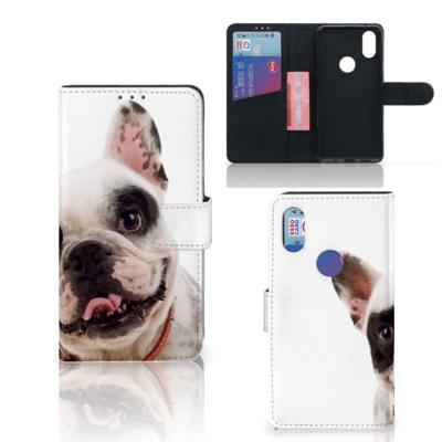 Xiaomi Mi Mix 2s | Telefoonhoesje | Met pasjeshouder | Franse Bulldog