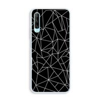 Geometrische lijnen wit: Huawei P Smart Pro Transparant Hoesje
