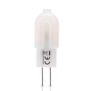 G4 LED Lamp - 1.3 Watt - 120 Lumen - 3000K Warm wit licht - 12V Steeklamp - G4 LED Capsule