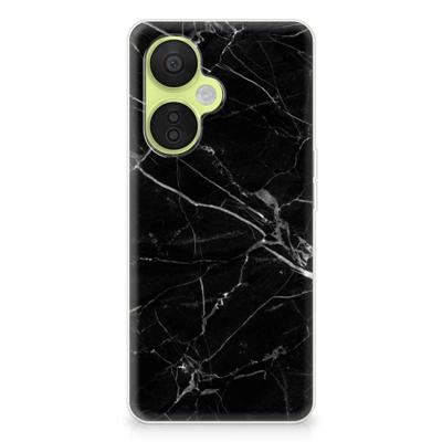 OnePlus Nord CE 3 Lite | TPU | Siliconen hoesje | Marmer Zwart - Origineel Cadeau Vader
