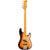 Fender American Ultra II Precision Bass MN Ultraburst elektrische basgitaar met koffer