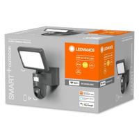 LEDVANCE Smart+ Flood Camera Control 4058075564626 AC34855 LED-buitenlamp met bewakingscamera (wand) LED 23 W Donkergrijs - thumbnail