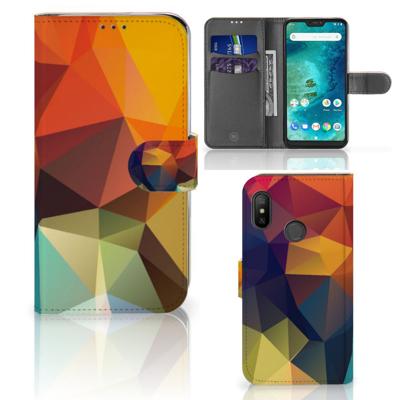 Xiaomi Mi A2 Lite | Book Case | Polygon Color