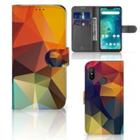 Xiaomi Mi A2 Lite | Book Case | Polygon Color