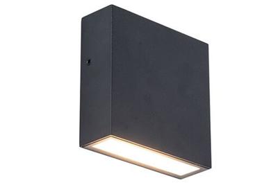 Lutec Zwarte wandlampGemini Xf design - 5104002012