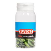 Elvedes Kabelhoedje 5mm sealed groen (50x) alum. ELV2012005