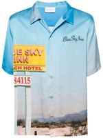 BLUE SKY INN chemise à imprimé graphique - Bleu