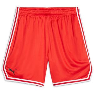 Puma Hoops Team Game Short Men - - rood - maat S