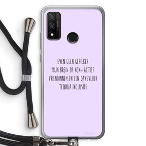 Tequila: Huawei P Smart (2020) Transparant Hoesje met koord