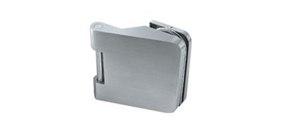 Glasdeurscharnier paar 3-delig rvs mat