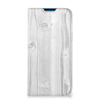 iPhone 14 Pro Max Book | Wallet Case | White Wood