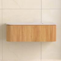 Badmeubelset Sanilux Eleganza 120 cm Zonder Kraangat Acacia Badmeubelset Sanilux Eleganza 120 cm Zonder Kraangat Acacia