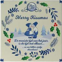Voor Jou! Wensreep Delftsblauw Kerst merry kissmas