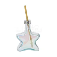 Drinkglas Kerstster met Rietje Parelmoer