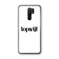 Topwijf Wit: Xiaomi Redmi 9 Transparant Hoesje