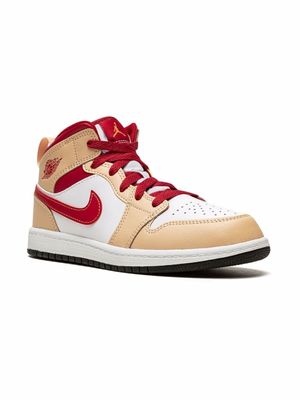 Jordan Kids baskets mi-montantes Jordan 1 - Blanc