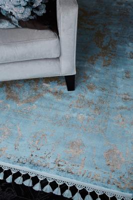 Katherine Carnaby - Vintage Blue - 200x290 cm Vloerkleed
