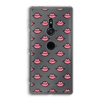 Lipjes: Sony Xperia XZ2 Transparant Hoesje