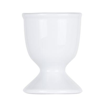 Cosy & Trendy Eierdopje - van porselein - wit - 6.5 cm