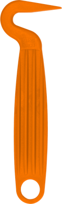 Hoefkrabber kunststof oranje