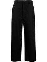 Comme des Garçons Homme pantalon en coton à coupe courte - Noir