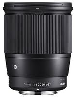 Sigma 16mm F1.4 DC DN | C MILC Groothoeklens Zwart - thumbnail