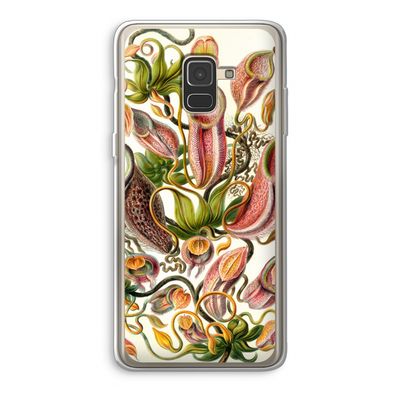 Haeckel Nepenthaceae: Samsung Galaxy A8 (2018) Transparant Hoesje