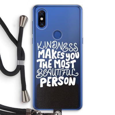 The prettiest: Xiaomi Mi Mix 3 Transparant Hoesje met koord