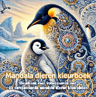 Mandala dieren kleurboek voor volwassenen