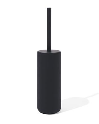 HEMA Toiletborstelhouder mat zwart Ø9.5x22 (zwart)