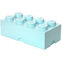 LEGO Design Collection opbergbox Brick 8 aqua (4003) LEGO Design Collection opbergbox Brick 8 aqua (4003)
