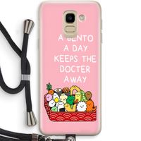 Bento a day: Samsung Galaxy J6 (2018) Transparant Hoesje met koord