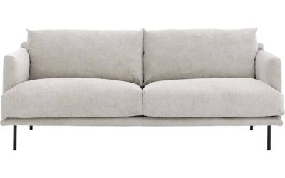 Goossens Bank Luxor Stof groen, stof, 2,5-zits, modern design