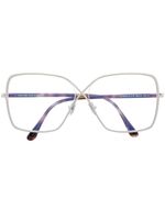 TOM FORD Eyewear lunettes de vue à monture carrée - Marron