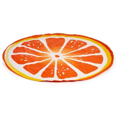 Koelmat voor Huisdieren Mascow Geel Oranje 59 x 1 x 59 cm