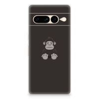 Google Pixel 7 Pro Telefoonhoesje met Naam Gorilla - thumbnail