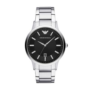 Armani Bandschakels AR11181 - Staal - (2 stuks)