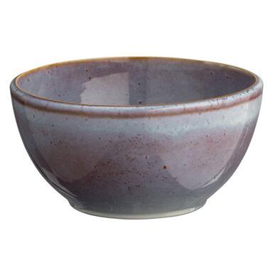 Saladeschaal Emma - lichtblauw - stoneware - Ø22,5 cm - Leen Bakker