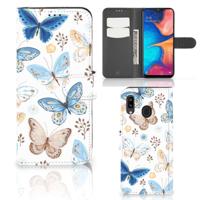 Telefoonhoesje | Met pasjeshouder | voor Samsung Galaxy A30 Vlinder