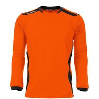 Hummel 111114 Club Shirt l.m. - Orange-Black - XL - thumbnail