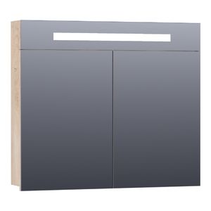 Spiegelkast 2.0 Exclusive Line 80 cm Sahara Sanitop