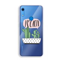 I love cacti: Huawei Y6s Transparant Hoesje