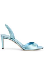 Giuseppe Zanotti sandales Lilibeth 70 mm à bride arrière - Bleu - thumbnail